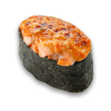 Запеченные суши с крабом